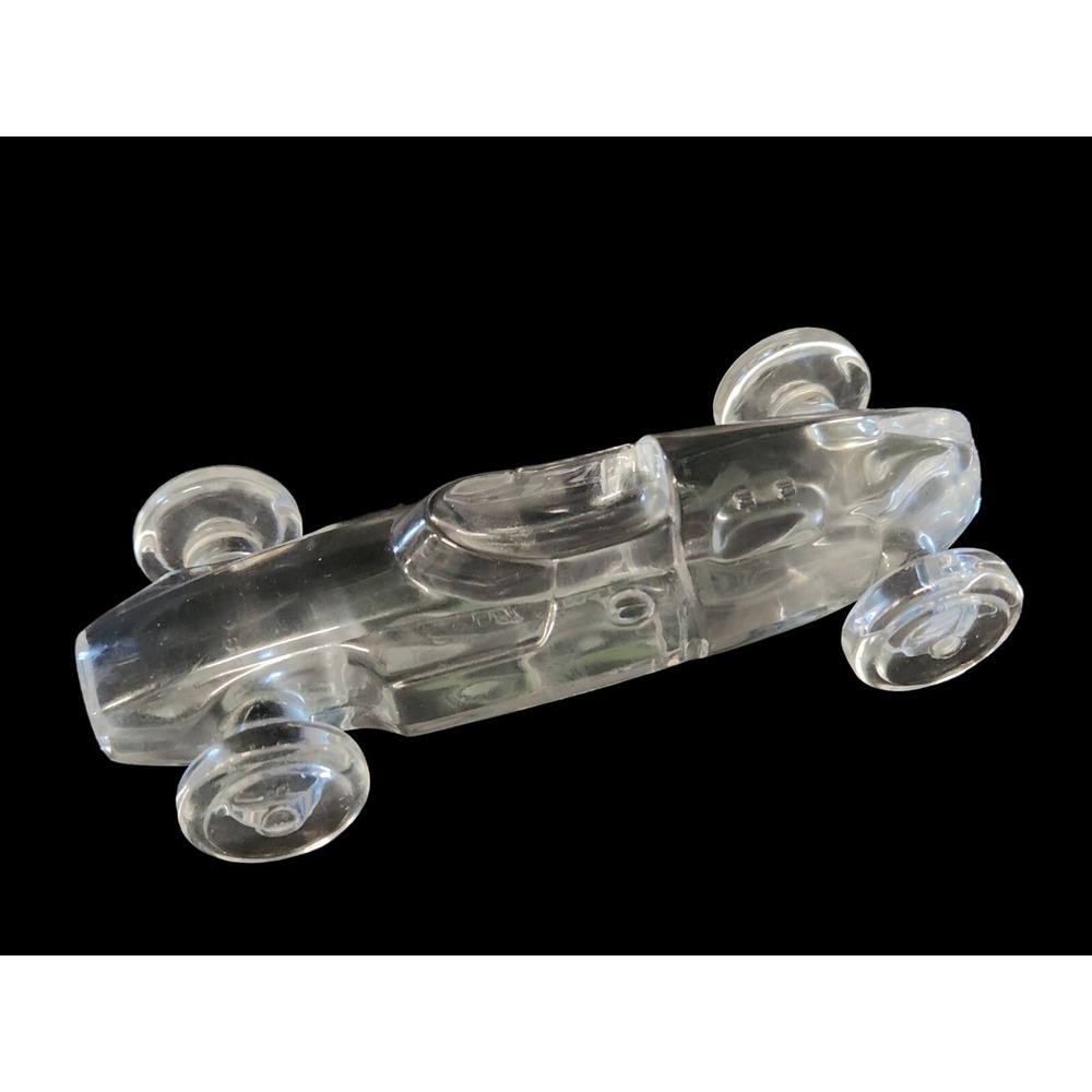 RARE ATLANTIS CAR COOPER CLIMAX - 1959 CRYSTAL ATLANTIS VISTA ALEGRE PAPERWEIGHT